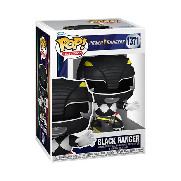 FUNKO POP TV: MMPR 30th- negru Ranger multicolor format and universal