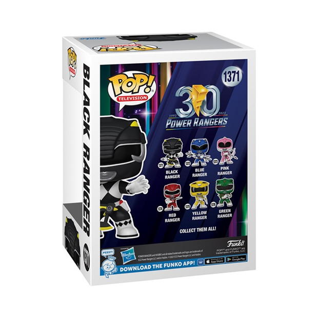 FUNKO POP TV: MMPR 30th- negru Ranger multicolor format and universal