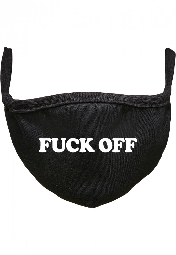 Fxxx Off Face Mask 2- . negru Mister Tee