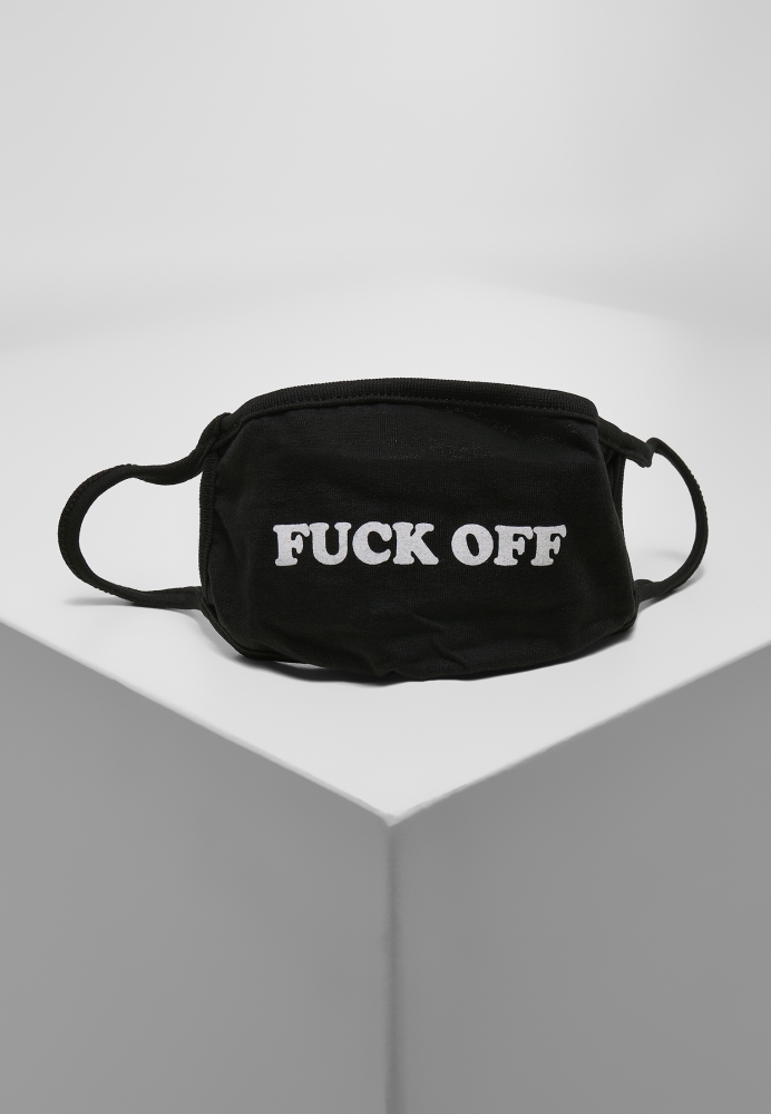 Fxxx Off Face Mask 2- . negru Mister Tee