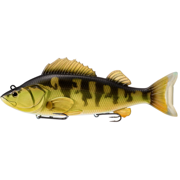 galben PERCH SWIMBAIT 13,4CM 35G 713 GOLD oliv LIVE TARGET