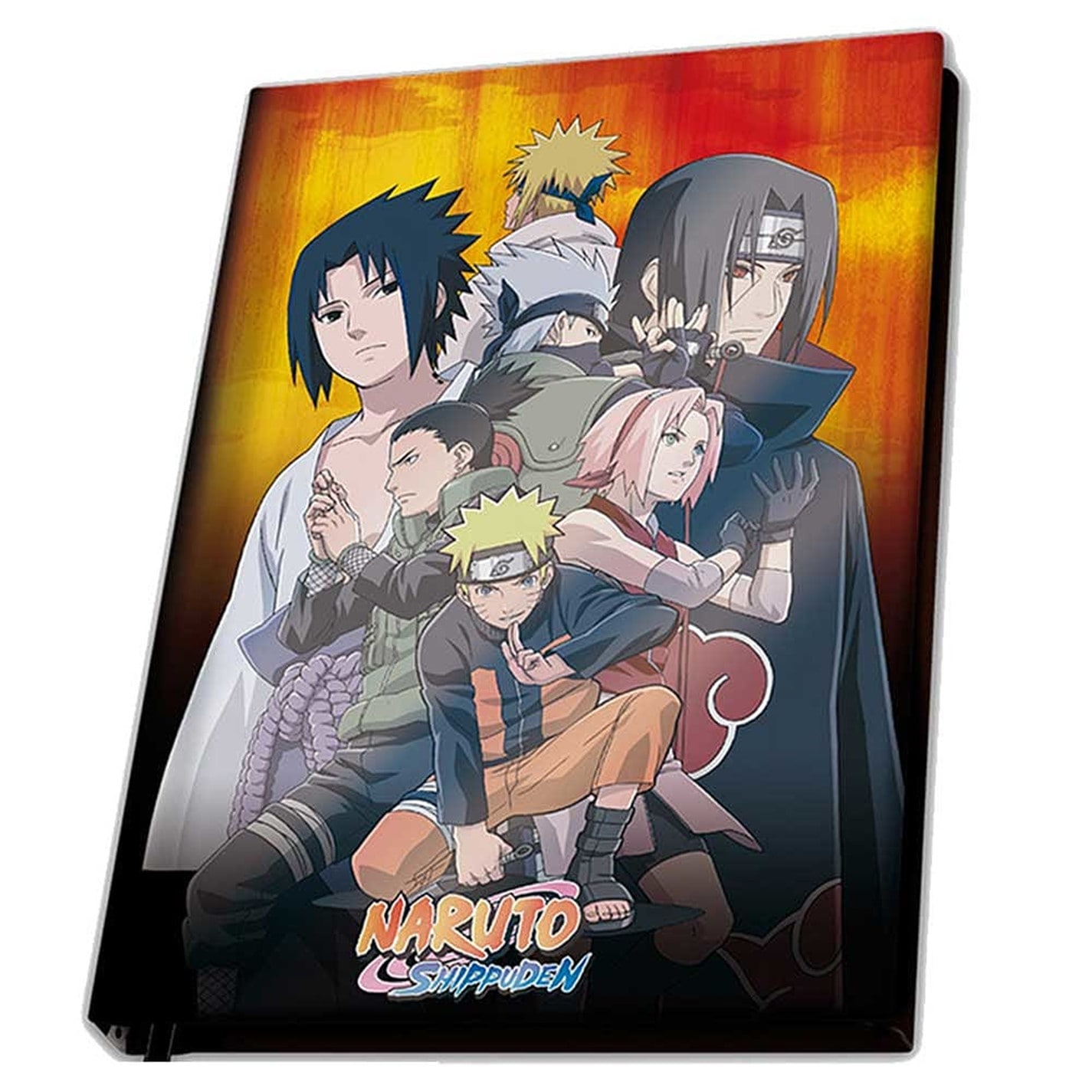 GB Eye Naruto Shippuden A5 Notebook - Konoha Group multicolor