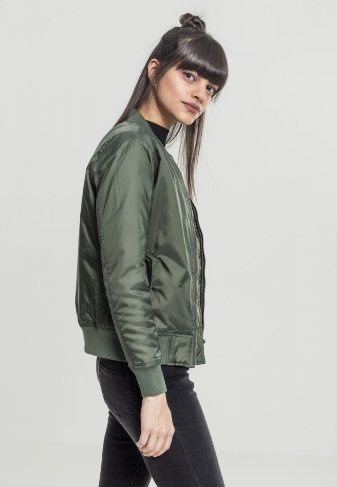 Geaca bomber primavara femei oliv Urban Classics