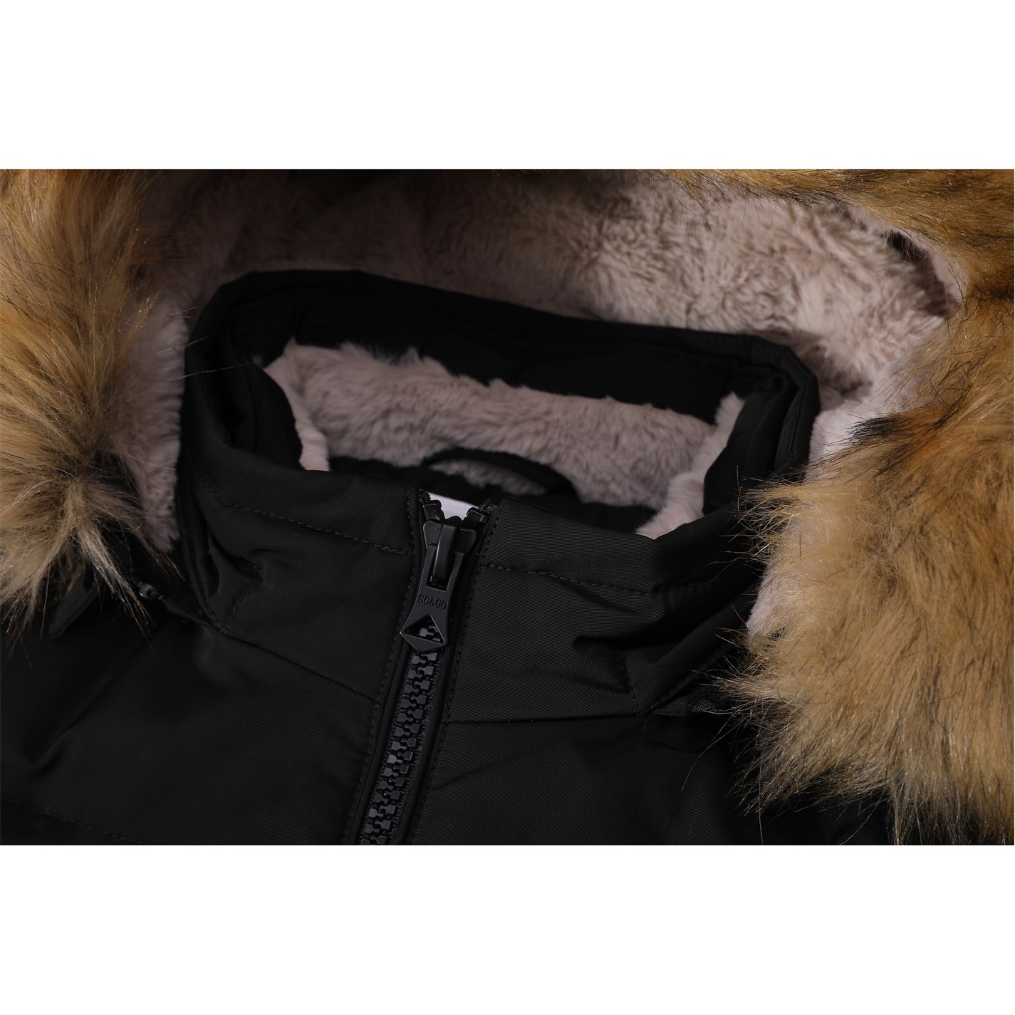 Jacheta SoulCal Deluxe iarna Warmth for pentru Femei negru