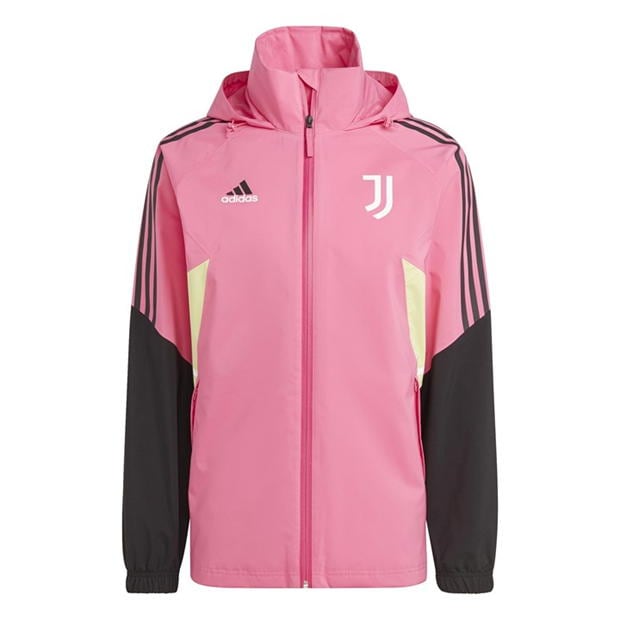 Geaca ploaie adidas Juve pentru barbati mov