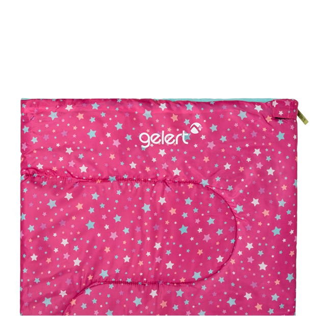 Sac de Dormit Gelert Printed pentru copii roz stars