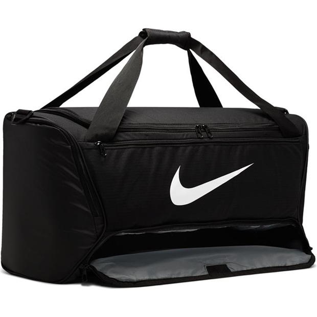 Geanta Nike Brasilia Medium antrenament negru alb