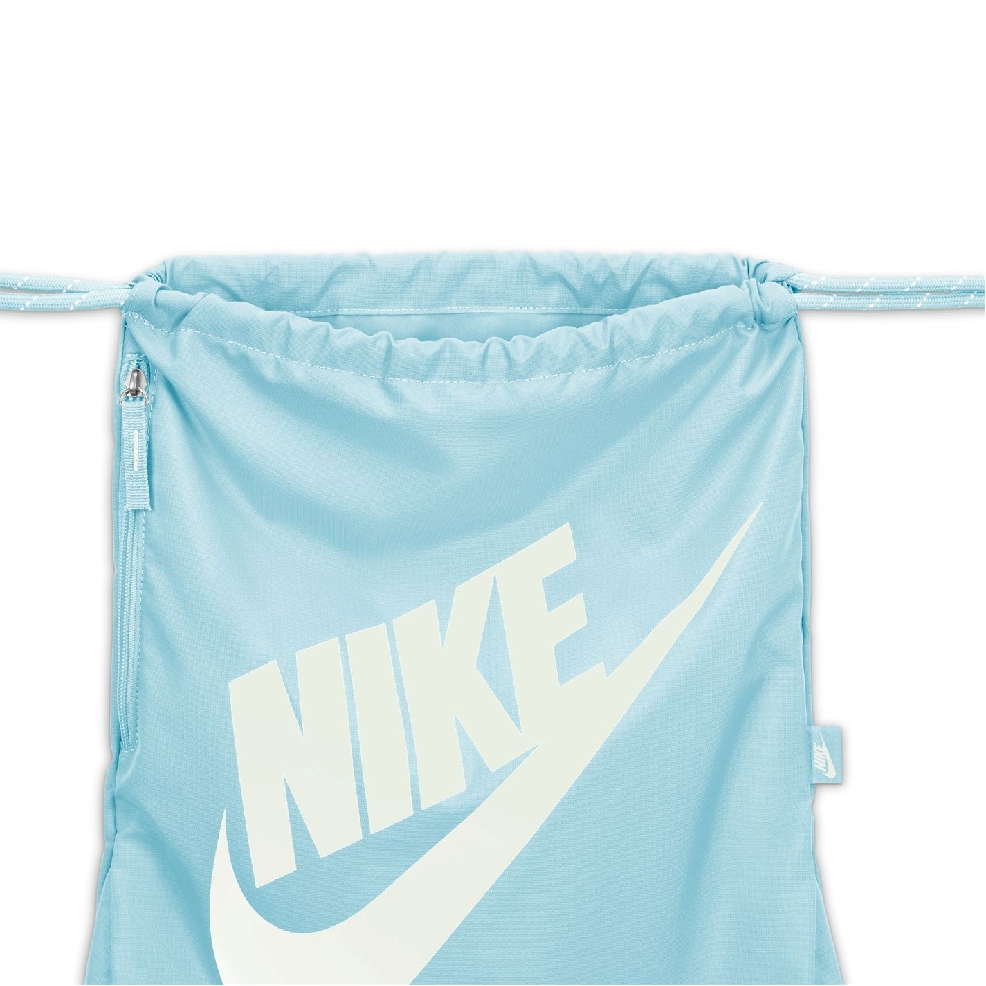 Geanta Nike Heritage Drawstring (13L) albastru alb