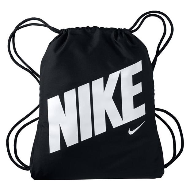 Geanta sala Nike imprimeu Graphic pentru baietei negru alb