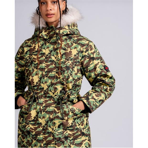 Geci groase 49Winters Covent pentru femei verde camuflaj