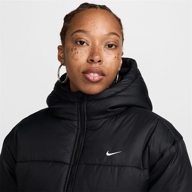 Geci groase Nike Sportswear clasic Puffer Therma-FIT Loose pentru femei negru