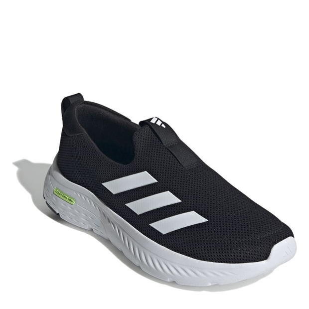 Ghete adidas Cloudfoam Move Lounger Slip On negru alb galben