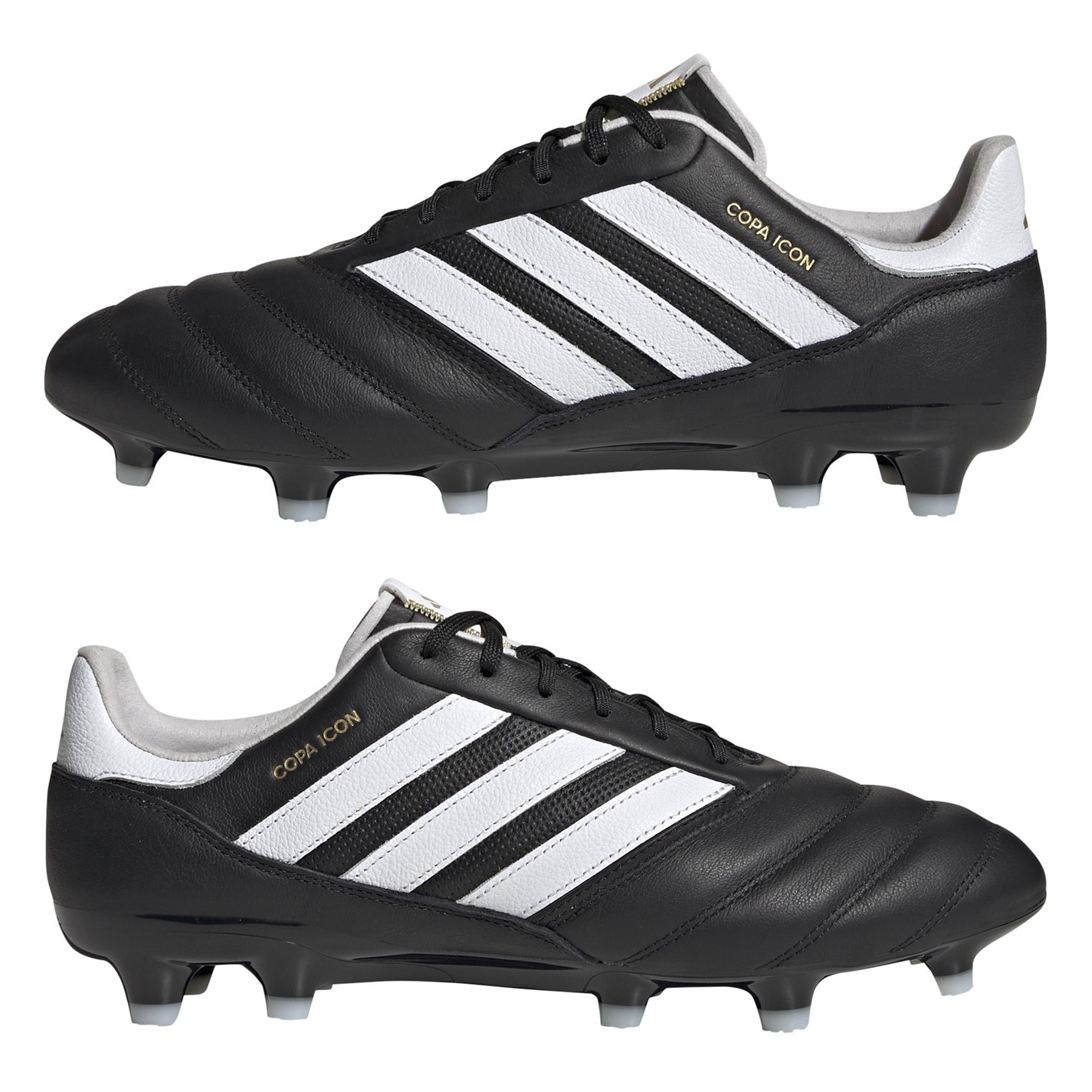 Ghete adidas Copa Icon Pro Firm Ground negru alb auriu