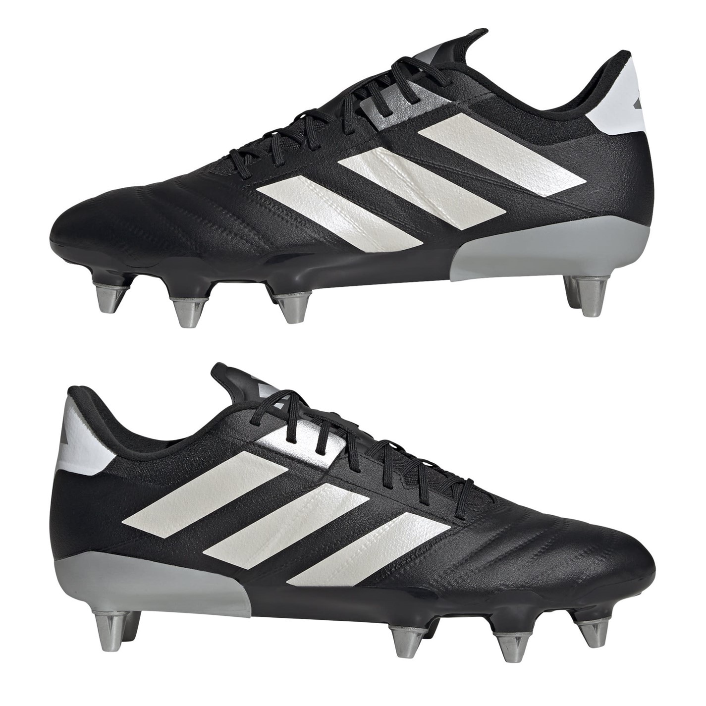 Ghete adidas Kakari RS gazon sintetic Rugby negru argintiu