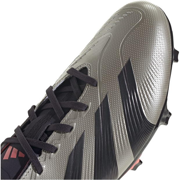 Ghete adidas Predator 24 League Firm Ground argintiu negru