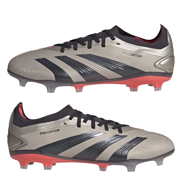 Ghete adidas Predator 24 Pro Firm Ground argintiu negru