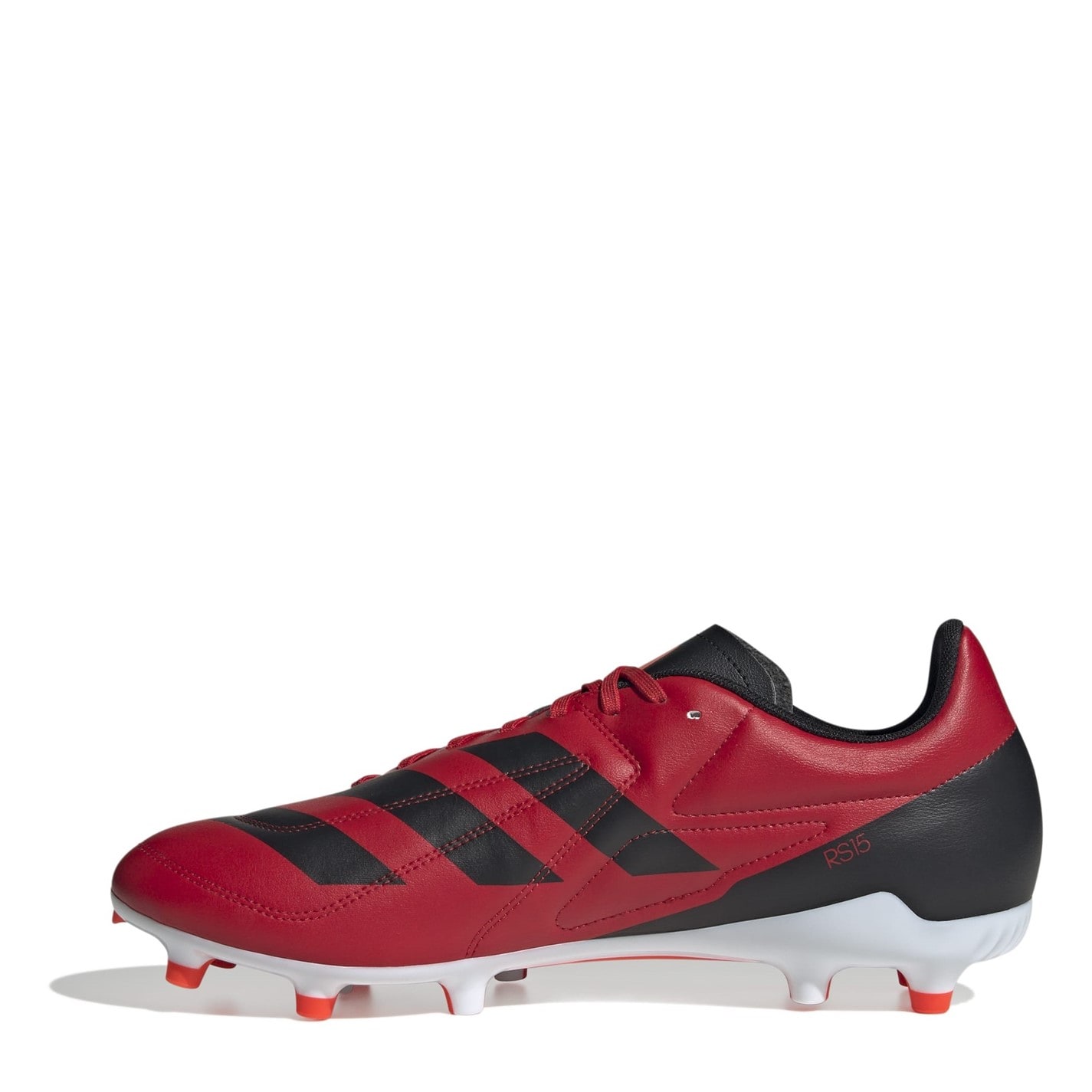 Ghete adidas RS-15 Firm Ground Rugby scar negru rosu