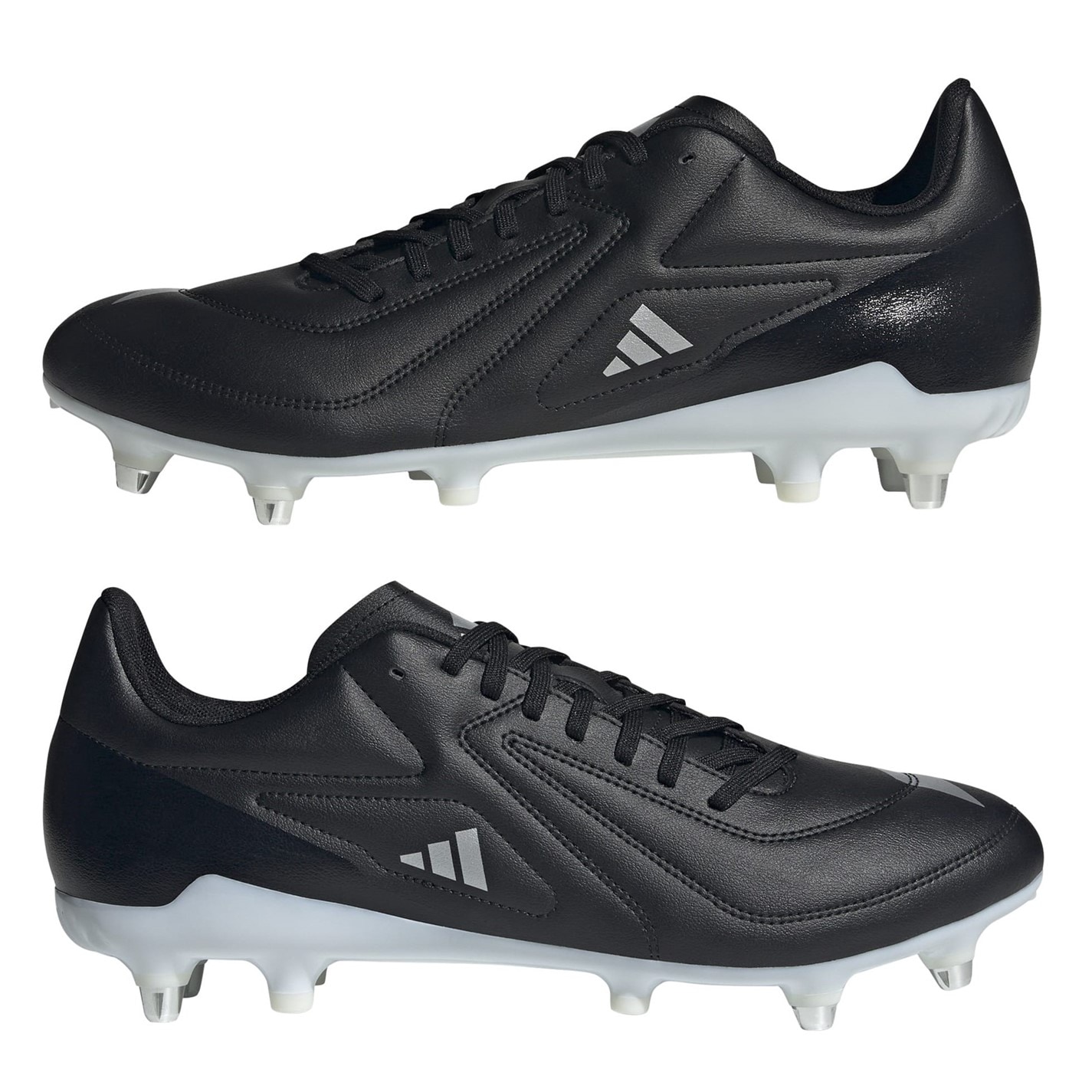 Ghete adidas RS15 gazon sintetic Rugby negru alb