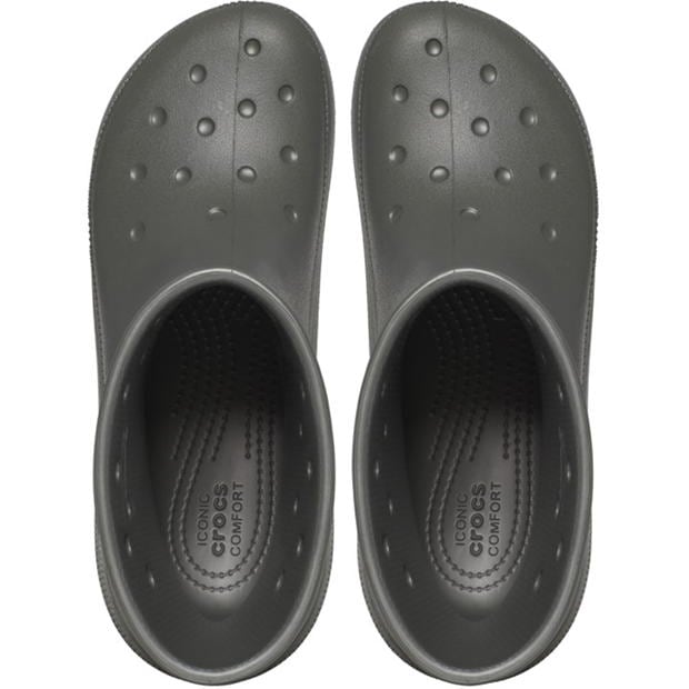 Ghete Crocs Crush copii pudrat oliv