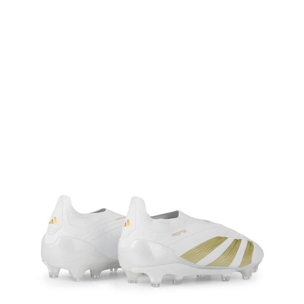 Ghete de fotbal adidas 24 Predator Elite Firm Ground alb auriu