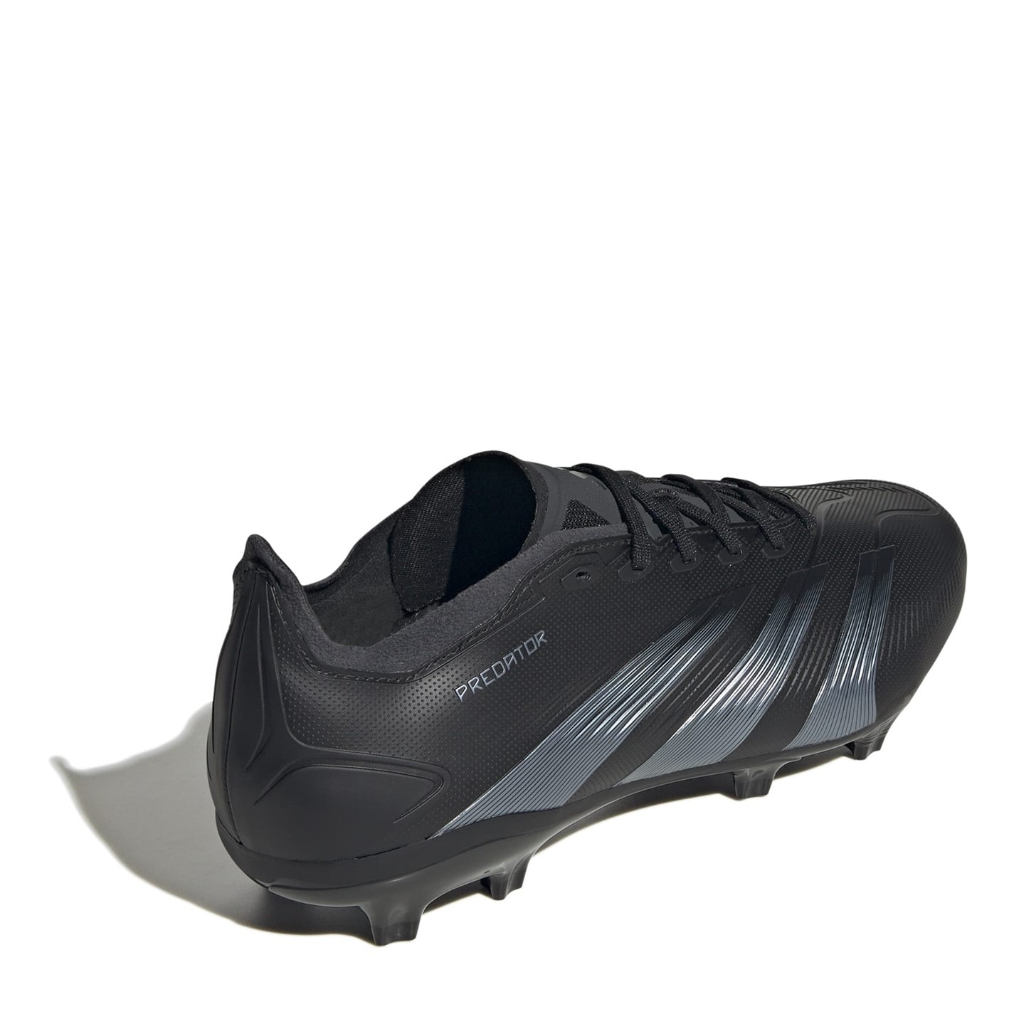 Ghete de fotbal adidas adidas Predator League Firm Ground negru gri