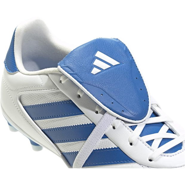 Ghete de fotbal adidas Copa Gloro II Foldover Tongue Firm Ground alb albastru