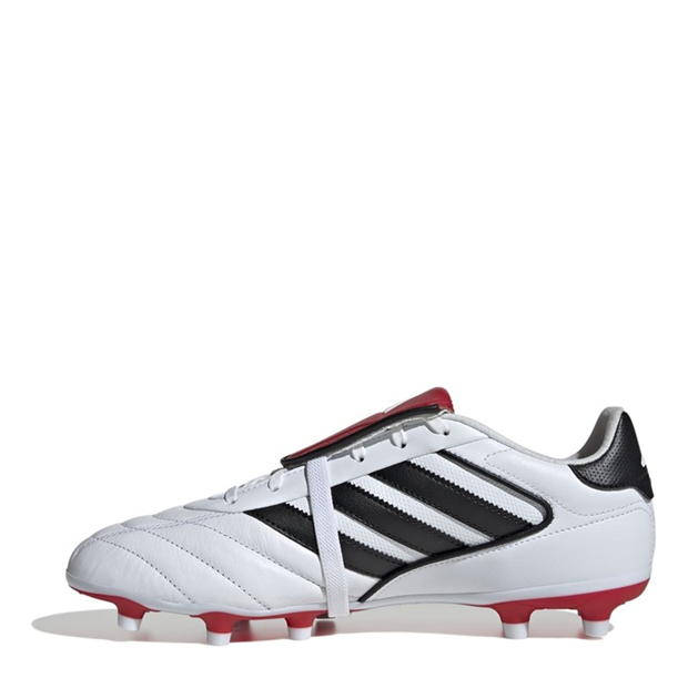 Ghete de fotbal adidas Copa Glora II Foldover Tongue Firm Ground alb negru rosu