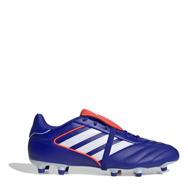 Ghete de fotbal adidas Copa Glora II Foldover Tongue Firm Ground albastru alb rosu