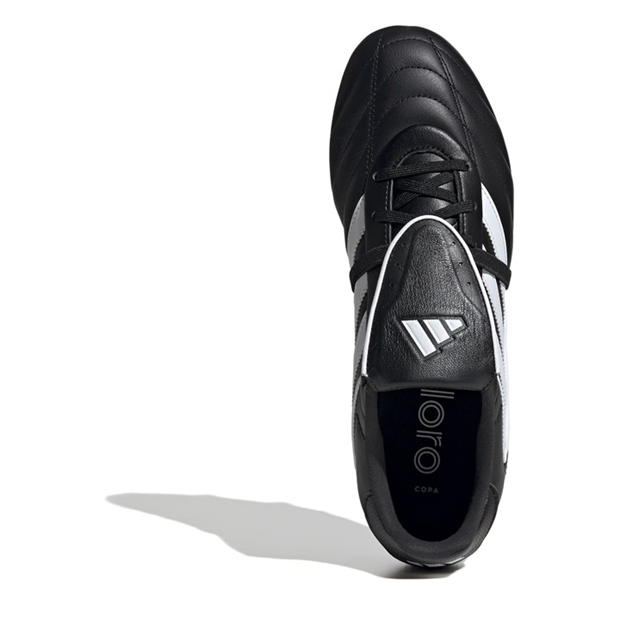 Ghete de fotbal adidas Copa Gloro II Foldover Tongue Firm Ground negru alb