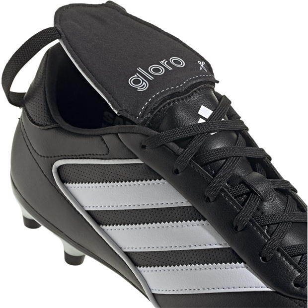 Ghete de fotbal adidas Copa Gloro II Foldover Tongue Firm Ground negru alb