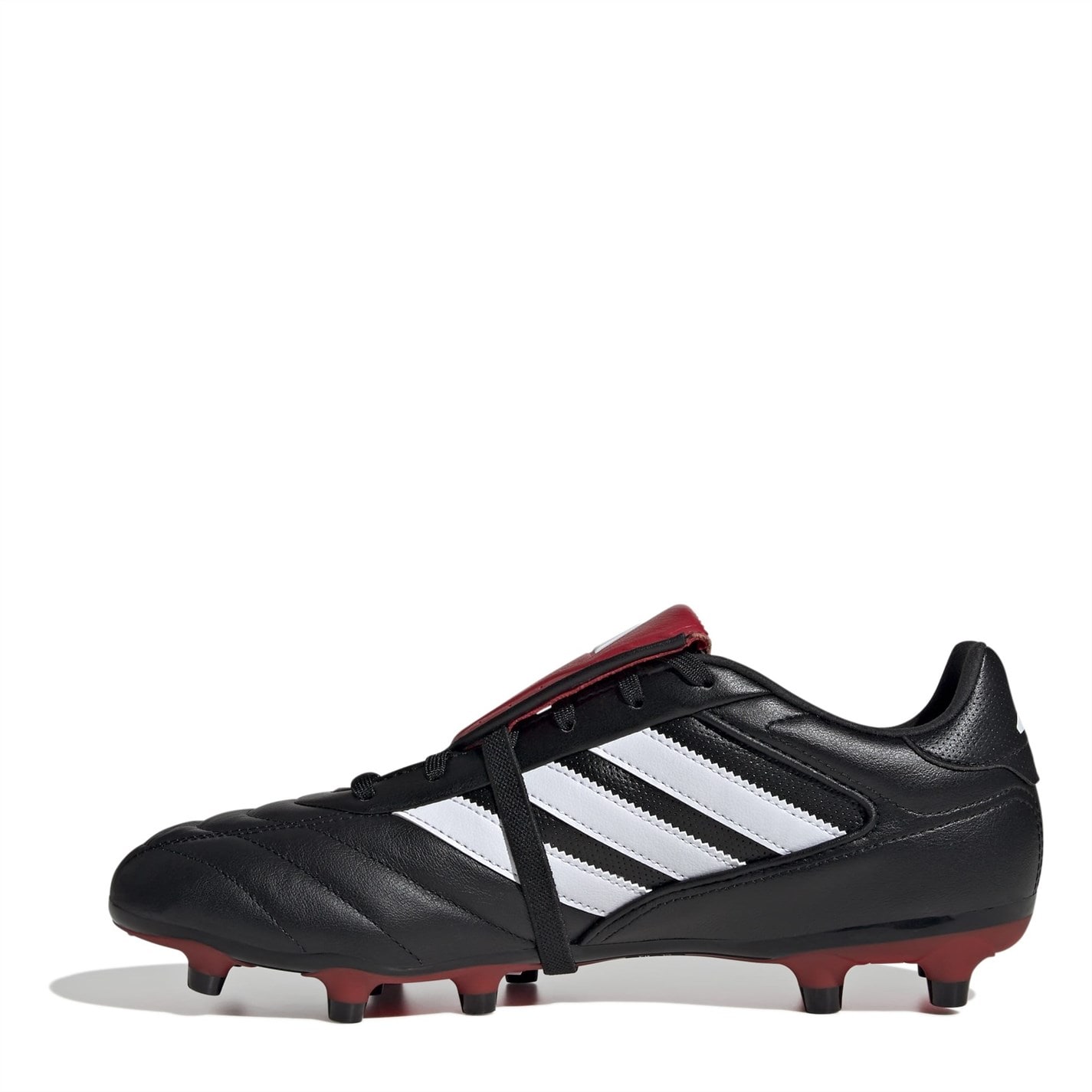 Ghete de fotbal adidas Copa Gloro II Foldover Tongue Firm Ground negru alb rosu