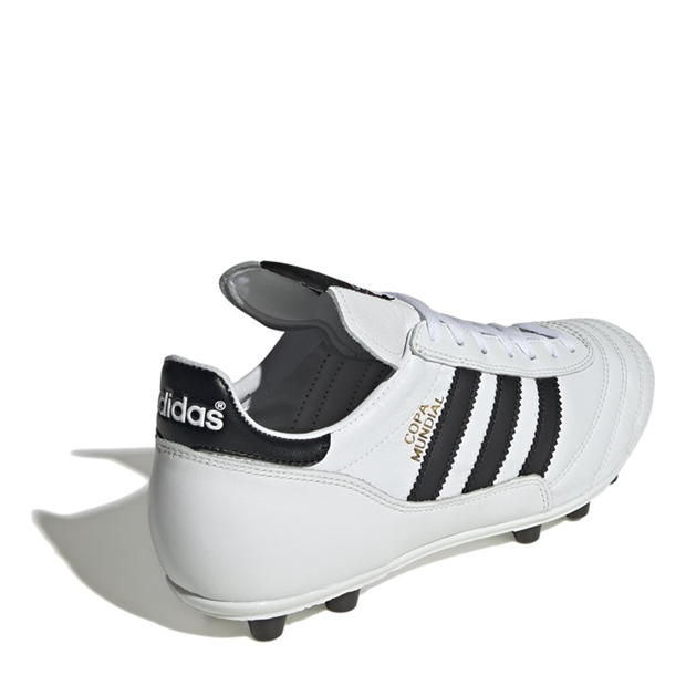 Ghete de fotbal adidas Copa Mundial Firm Ground alb negru