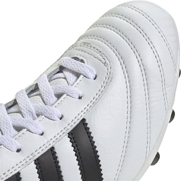 Ghete de fotbal adidas Copa Mundial Firm Ground alb negru