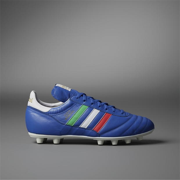 Ghete de fotbal adidas Copa Mundial Firm Ground pentru baieti albastru pantone pa