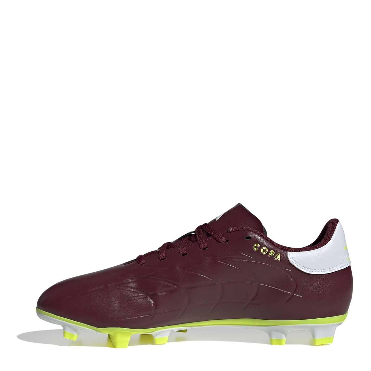 Ghete de fotbal adidas Copa Pure 2 Club Firm Ground rosu alb galben