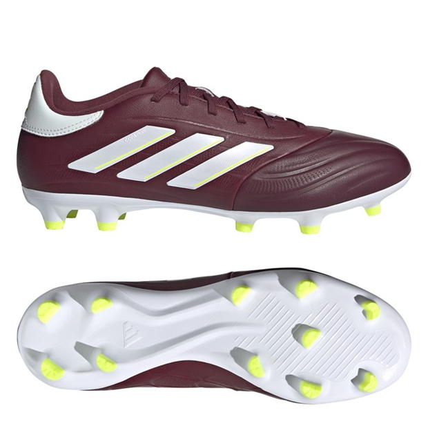 Ghete de fotbal adidas Copa Pure 2 League Fg Firm Ground pentru baieti rosu