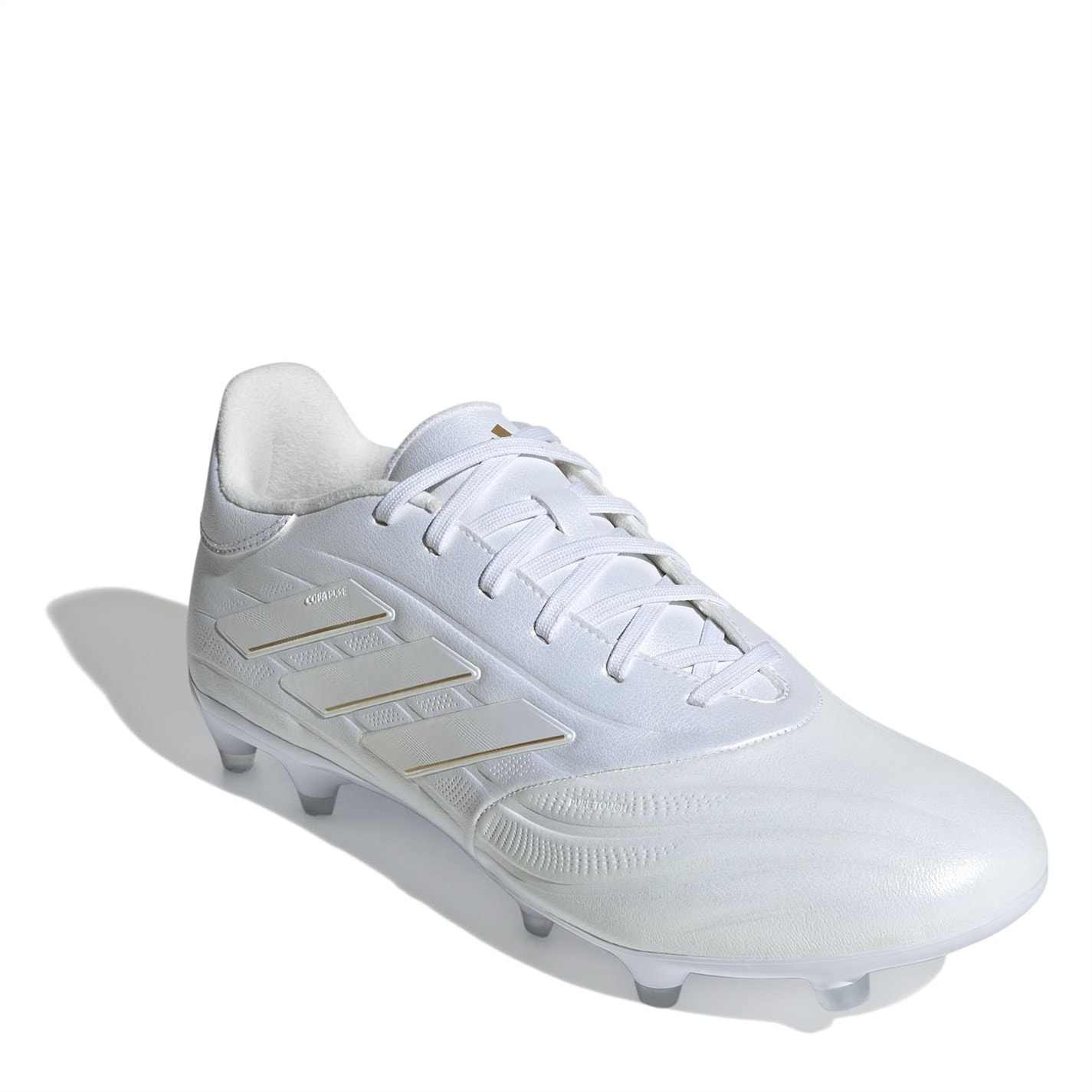 Ghete de fotbal adidas Copa Pure 2 League Firm Ground alb auriu