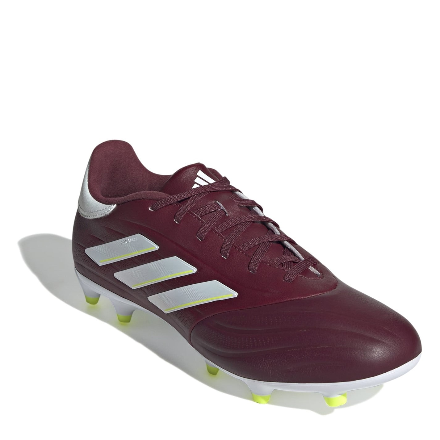 Ghete de fotbal adidas Copa Pure 2 League Firm Ground rosu alb galben