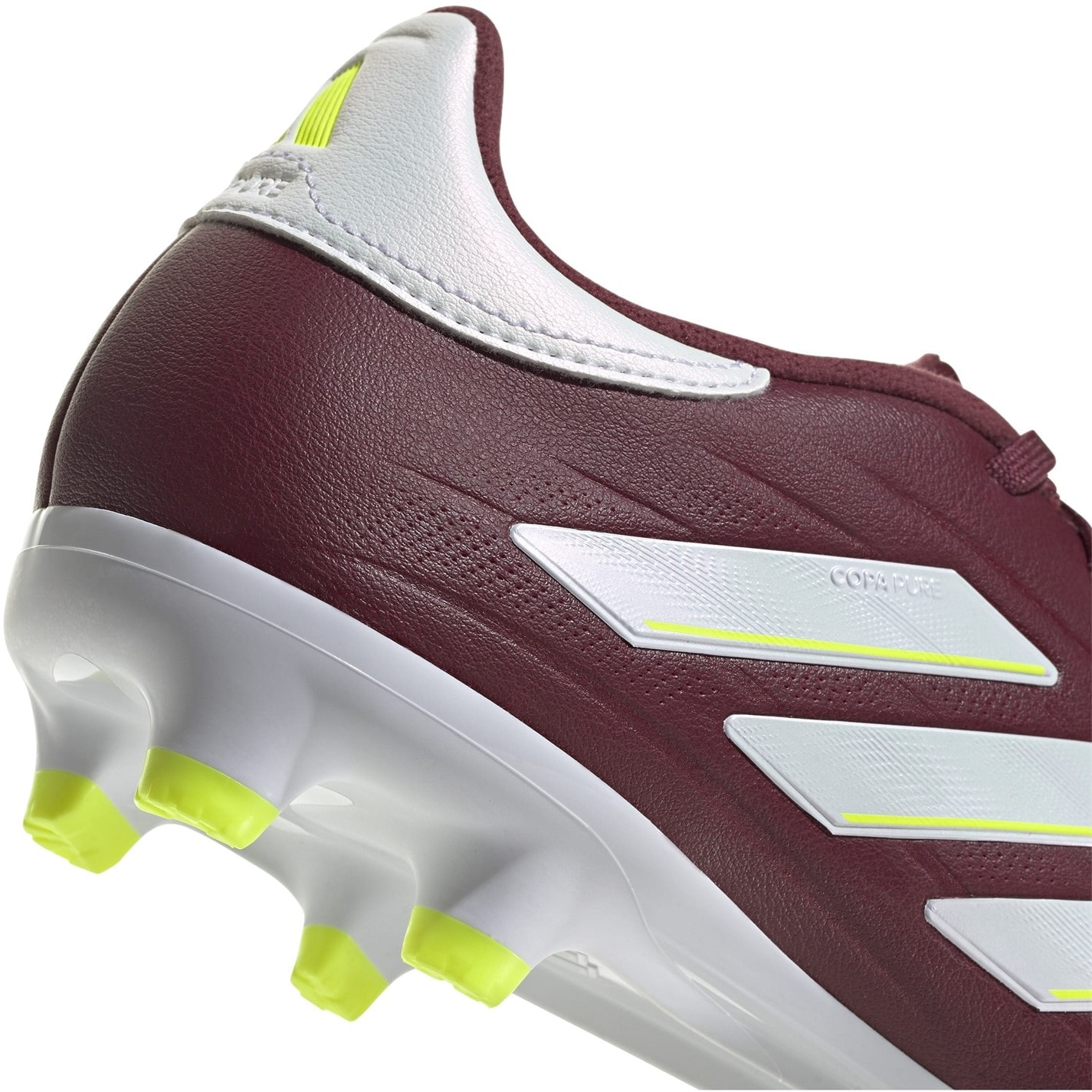 Ghete de fotbal adidas Copa Pure 2 League Firm Ground rosu alb galben