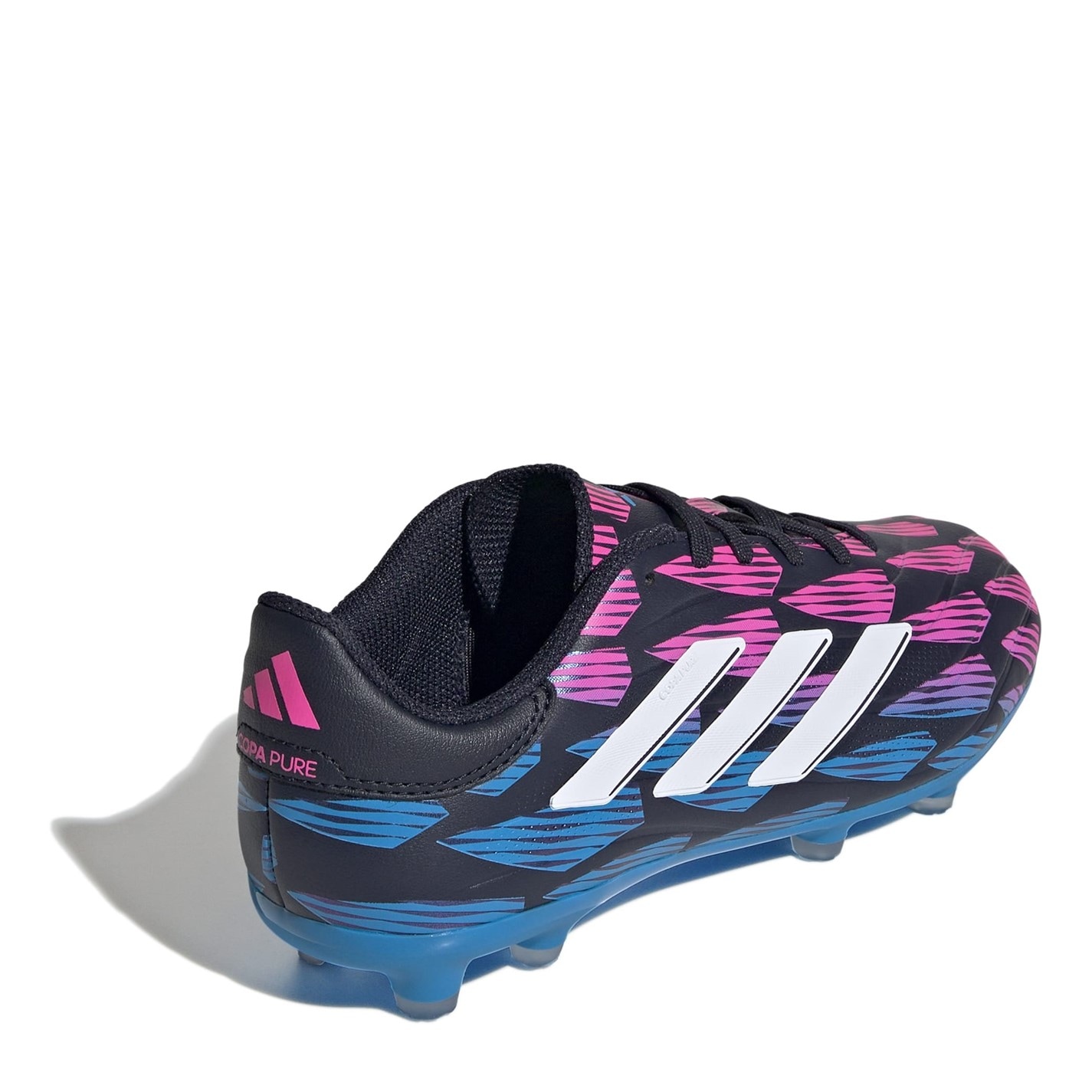 Ghete de fotbal adidas Copa Pure 2 League Juniors Firm Ground negru albastru