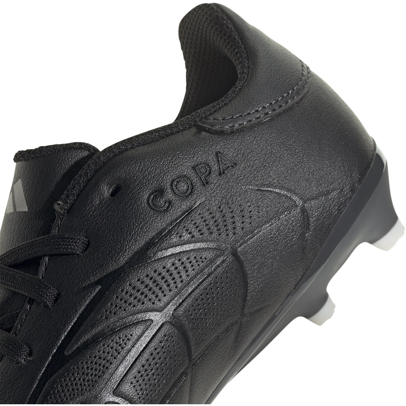 Ghete de fotbal adidas Copa Pure 2 League Juniors Firm Ground negru gri