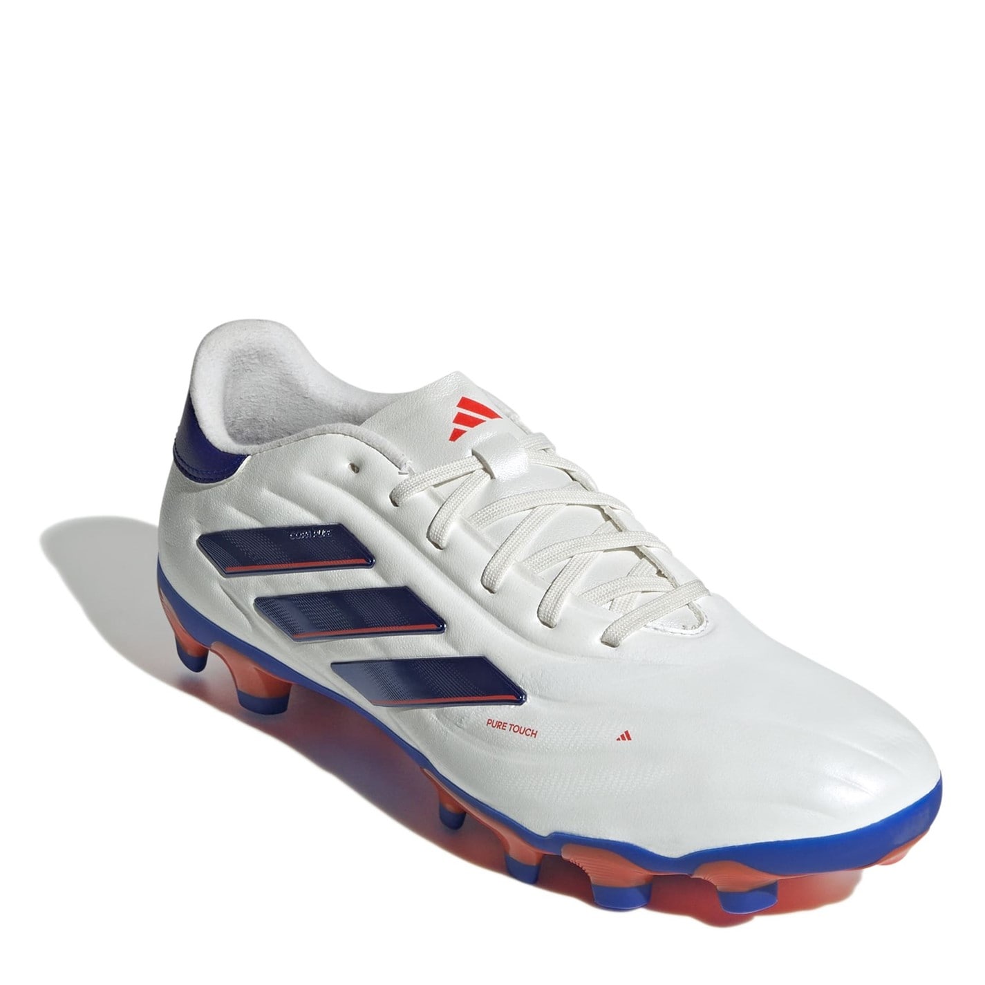 Ghete de fotbal adidas Copa Pure 2 Pro Firm Ground alb albastru rosu