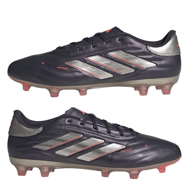 Ghete de fotbal adidas Copa Pure 2 Pro Firm Ground negru argintiu