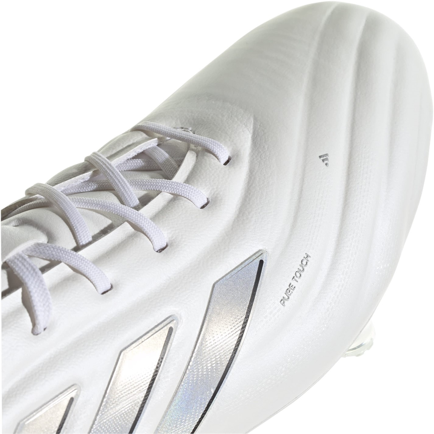 Ghete de fotbal adidas Copa Pure Elite Firm Ground alb argintiu