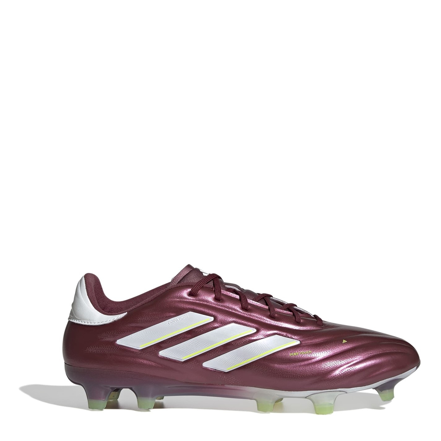 Ghete de fotbal adidas Copa Pure Elite Firm Ground rosu alb galben