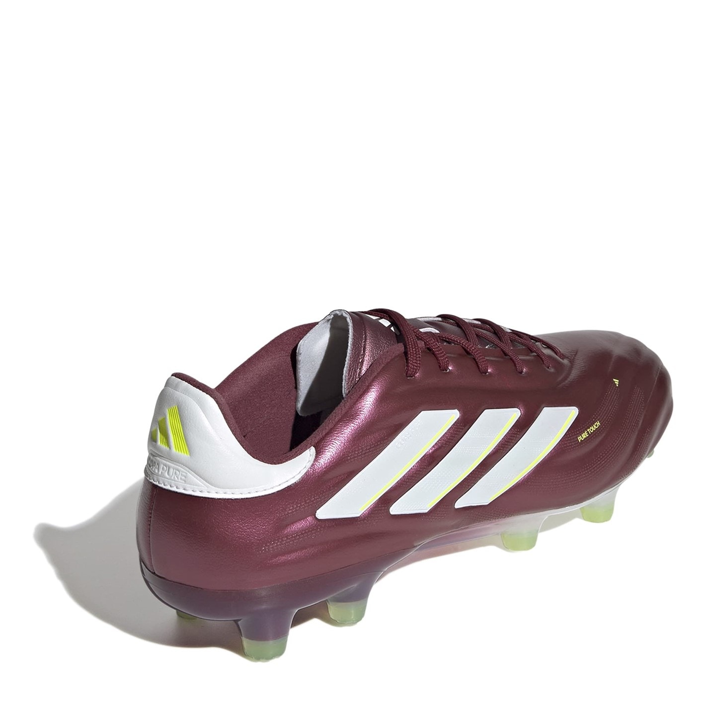 Ghete de fotbal adidas Copa Pure Elite Firm Ground rosu alb galben