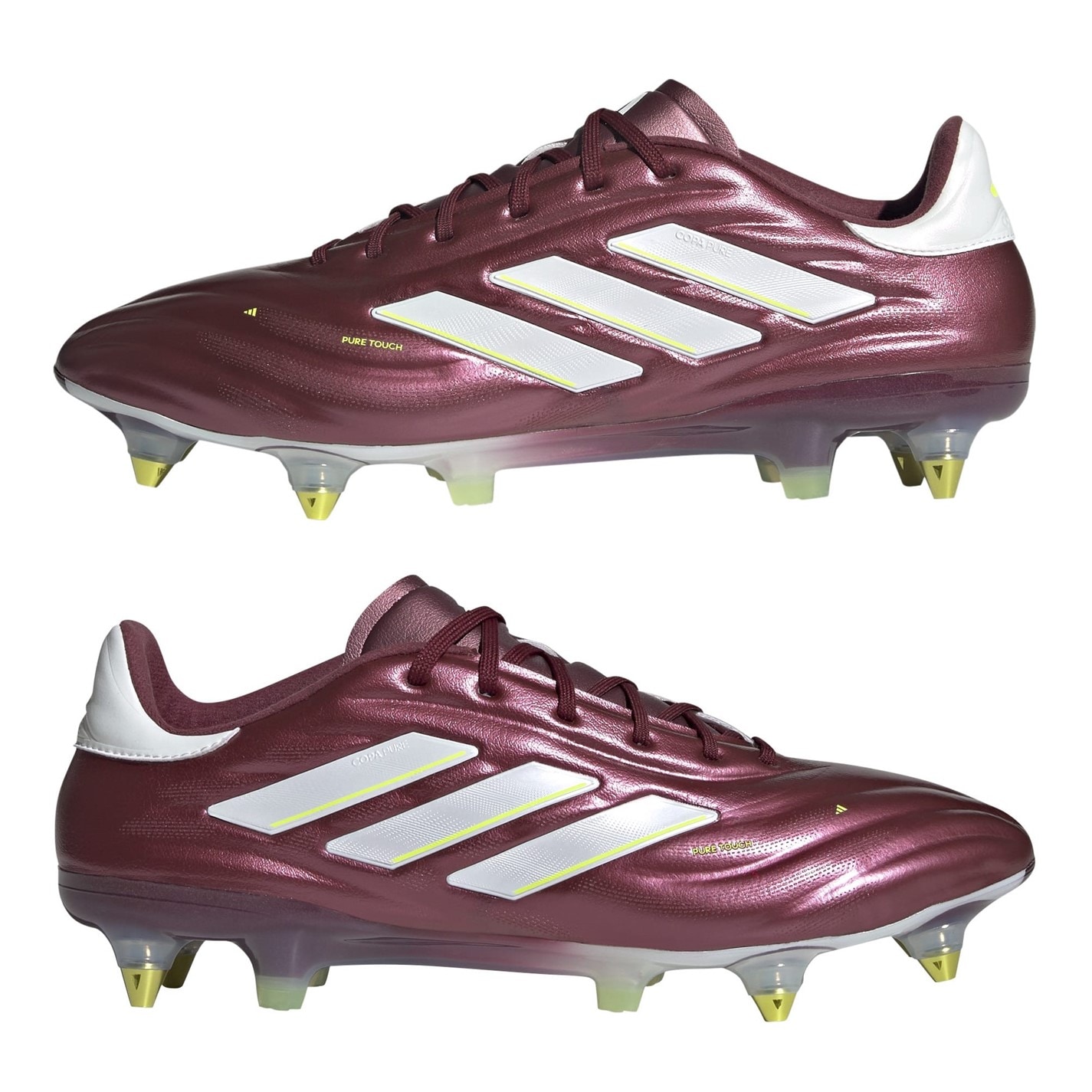 Ghete de fotbal adidas Copa Pure II Elite gazon sintetic negru rosu ftwr