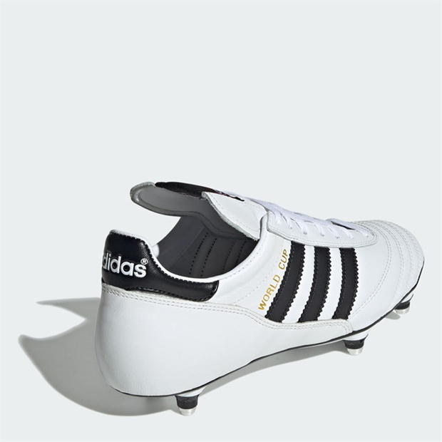 Ghete de fotbal adidas Cupa Mondiala gazon sintetic alb negru