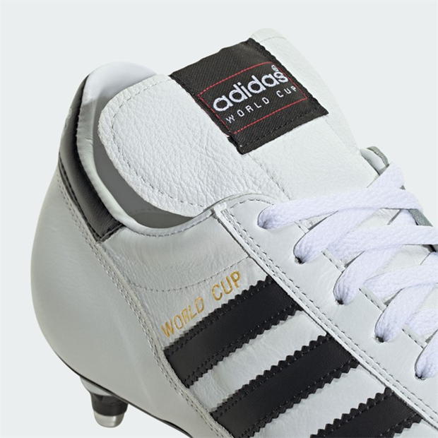 Ghete de fotbal adidas Cupa Mondiala gazon sintetic alb negru