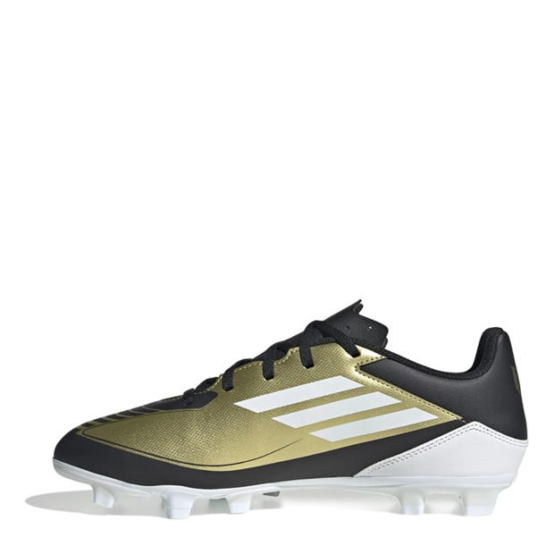 Ghete de fotbal adidas F50 Club Firm Ground auriu negru